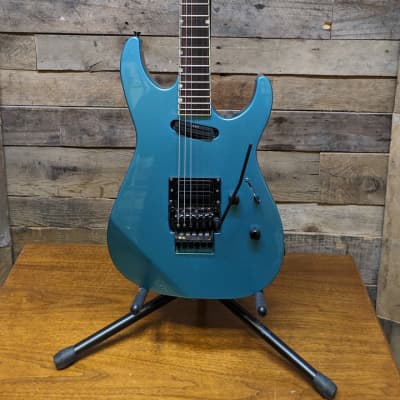 ESP The Mirage Deluxe Lake Placid Blue MIJ Electric Guitar w/ OHSC image 3