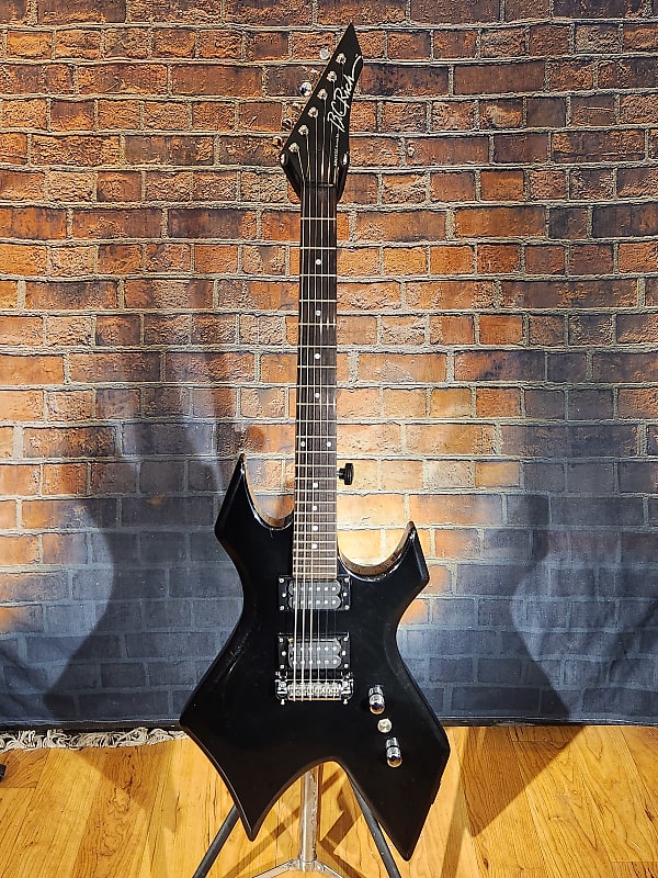 B.C. Rich Bronze Series Warlock Black image 1