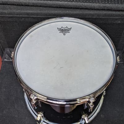 Closet Find! 1980s Pearl Japan Black Lacquer Maple Shell 10 x 12" MLX Tom - Looks And Sounds Great! image 4