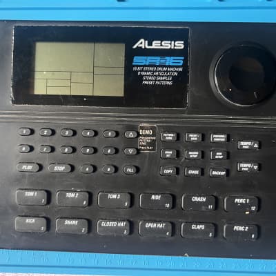 Alesis SR-16 Drum Machine 1990s- Black