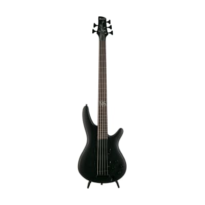 Ibanez K5-BKF Fieldy Signature 5-String Bass, Black Flat, 220409889 for sale