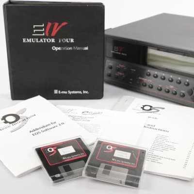 E-MU EIV Emulator Four 6300 Rack Mount Sampler E4 EOS v3 w/ | Reverb