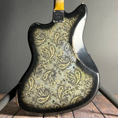 Fender Custom Shop LTD Custom Jazzmaster, Relic- Aged Black Paisley (8lbs 7oz) image 13