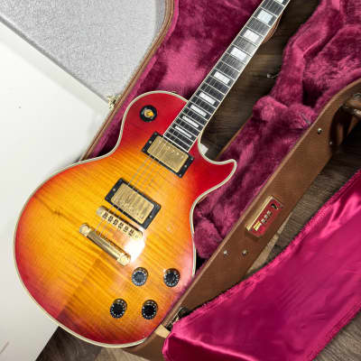 Gibson Les Paul Custom Premium Plus 1990 - Heritage Cherry Burst *Promotional* image 2