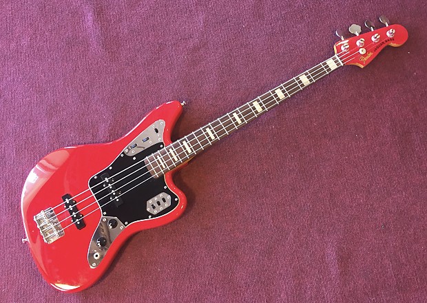 Fender Jaguar Bass Red image 1