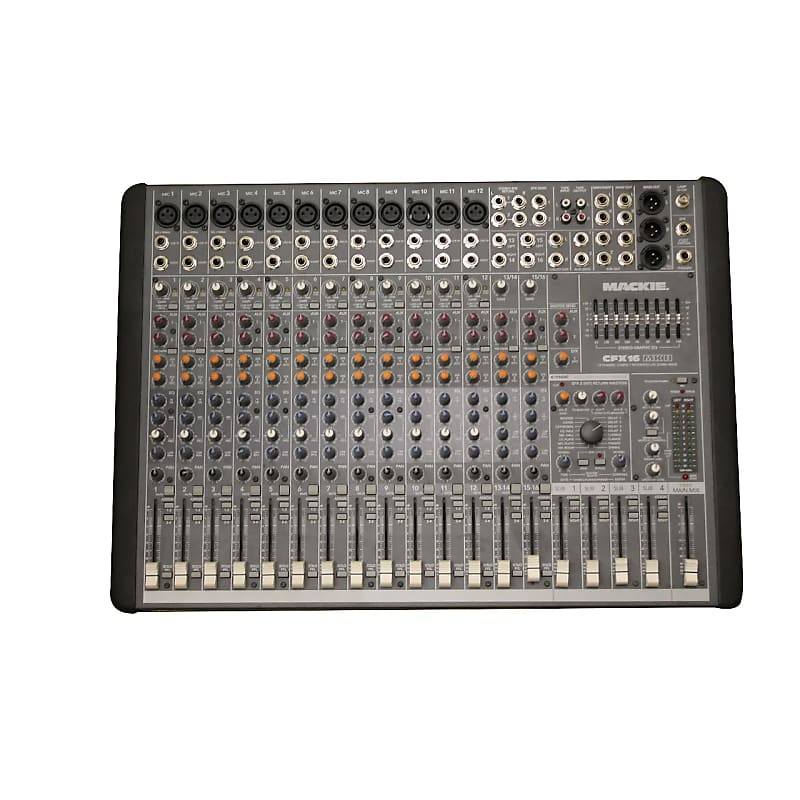 Mackie CFX16 MKII 16-Channel Compact Integrated Live Sound Reinforcement Mixer image 1
