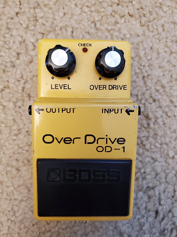 1978 Vintage Boss OD-1 Overdrive 14 pin 3403 chip