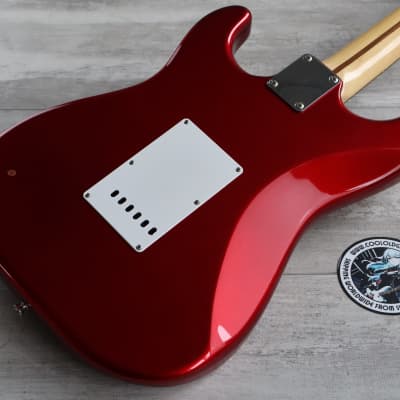 2007 Fender Japan ST-STD Stratocaster Standard (Candy Apple Red) image 9