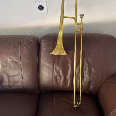Olds Ambassador A-15 Bb (1954) Tenor Trombone (Los Angeles) SN 129452 image 4