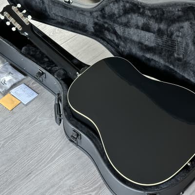 2022 Gibson 1950's J-45 Ebony with LR Baggs VTS Pickup image 6