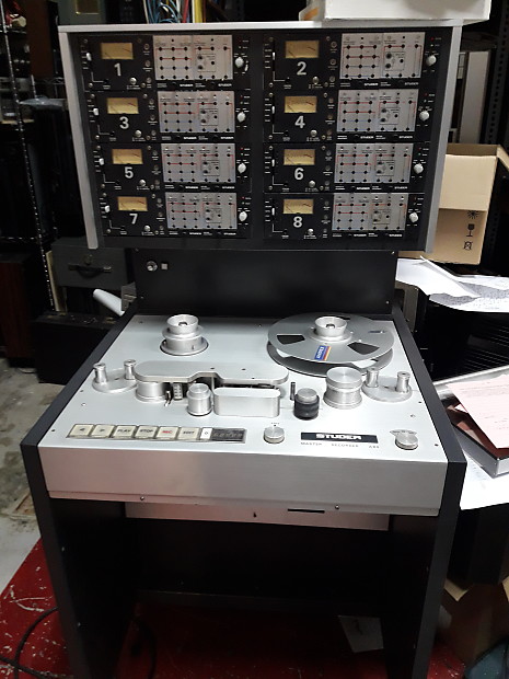 Studer A80 1 8 Track Reel to Reel Recorder