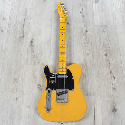 Fender American Professional II Telecaster Left-Hand Guitar, Butterscotch Blonde image 3