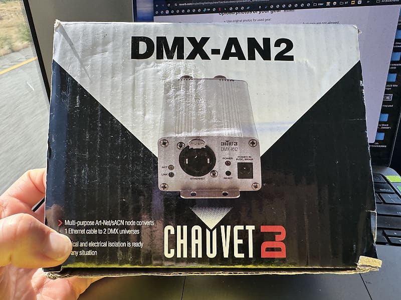 Chauvet Dj Dmx An Multi Purpose Art Net Sacn Node Ethernet Reverb