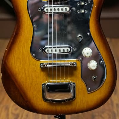 Made in Japan Kimberly Stratocaster shape 1960s Tobacco Burst image 3