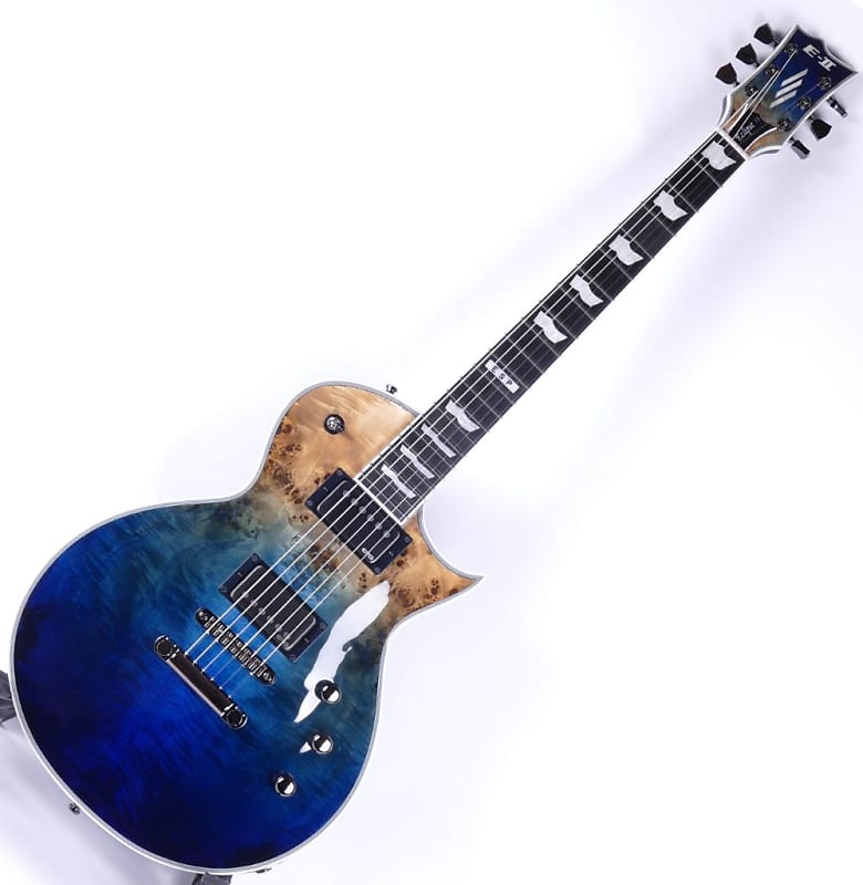 ESP E-II Eclipse (B stock)  Blue Natural Fade image 1