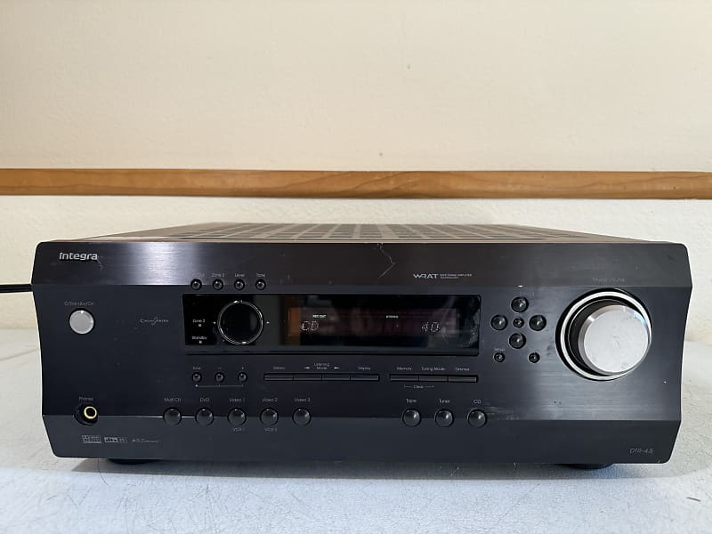 Integra DTR-4.5 Receiver HiFi Stereo 5.1 Channel Home Theater Vintage Audio AVR  			