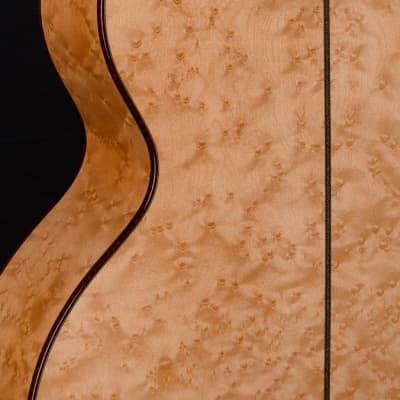 Huss & Dalton MJ Custom Birdseye Maple and Italian Spruce with Snakewood Bindings NEW image 17