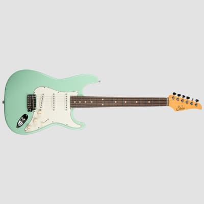 Suhr Classic S SSS Guitar, Indian Rosewood Fingerboard, Surf Green