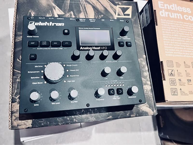 ギター Elektron Analog Heat MKII MK2 digitone Amazon.com: Elektron Analog Heat MKII Tabletop Stereo Analog