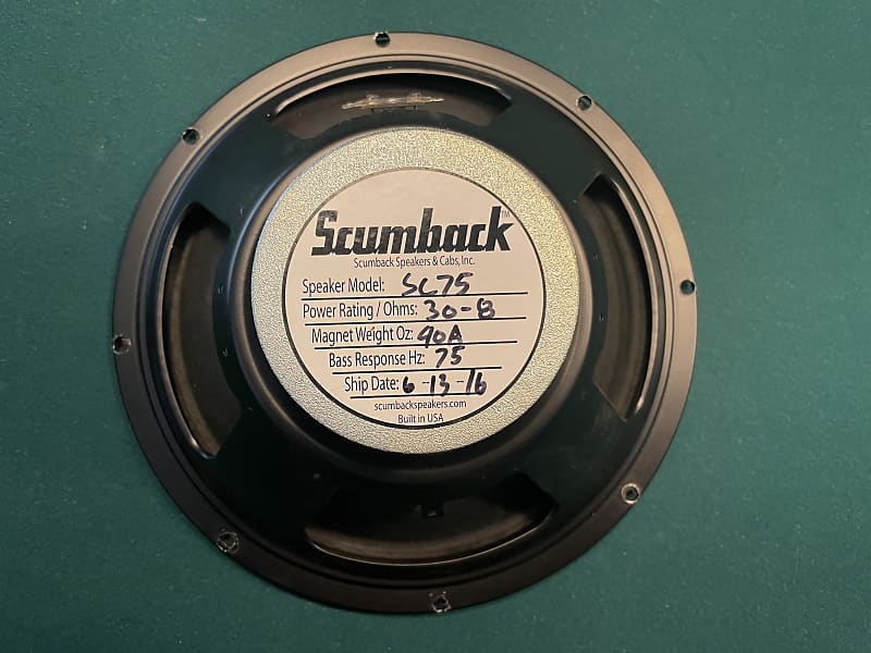 Scumback Speakers SC75 Scumnico Reverb