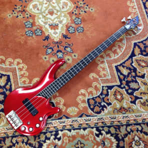 Cort Curbow 4 Bass Guitar Red | Reverb