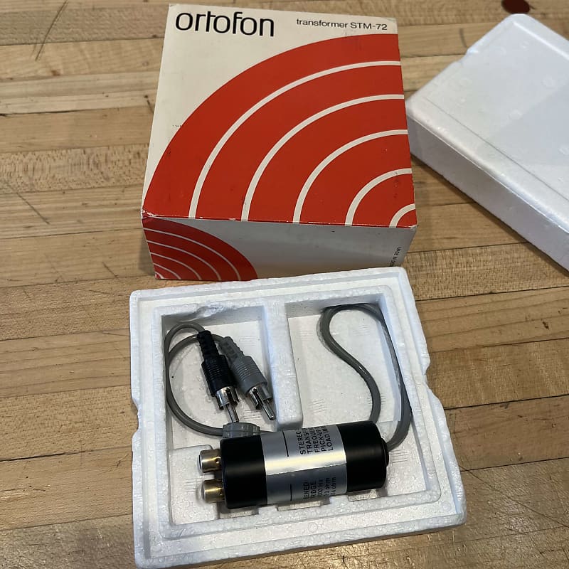 その他 ortofon STM-72 Transformer Ortofon STM-72 MC Step-up Transformer In VG Condition