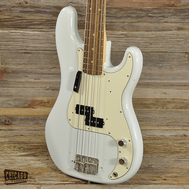 Fender American Vintage Precision Bass Sonic Blue USED s978 Reverb