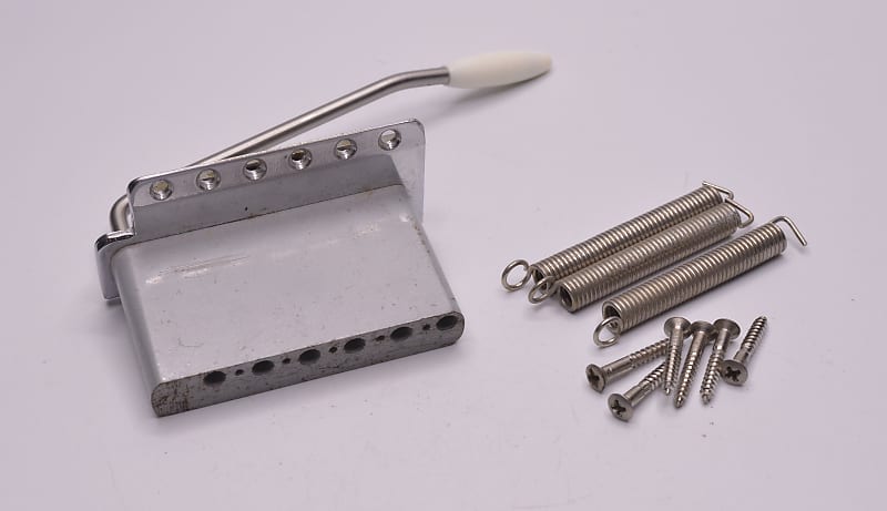 1957-1962 Vintage Fender Custom Shop Stratocaster Bridge PAT PEND ~NICKEL~  Relic 1950' 1960s