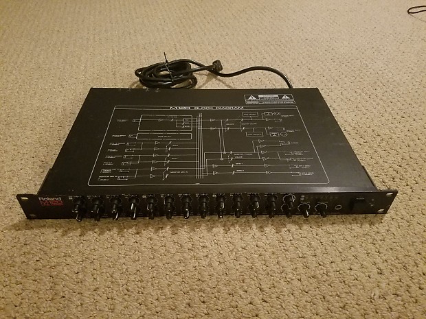 Roland M-120 12 Channel Stereo Line Mixer MIJ Made in Japan