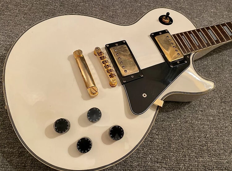 epiphone les paul custom white unsung korea Archives - Amp Guitars