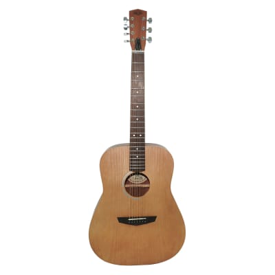 Trembita Brand New Seven 7 Strings Acoustic Guitar, Sand Natural Wood made in Ukraine Beautiful sound for sale