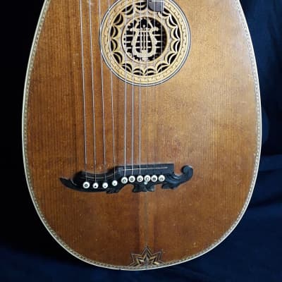 Harp-lute "Hopf" swan neck (1977) image 3