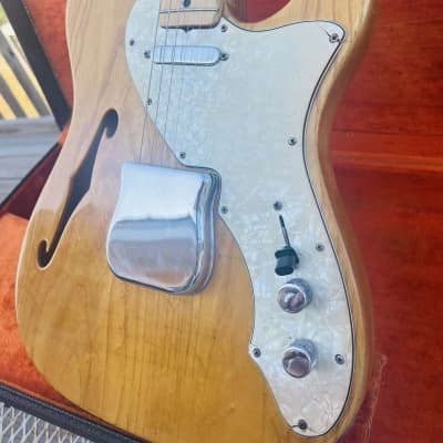 1971 Fender Telecaster Thinline w/ OHSC original Vintage image 5
