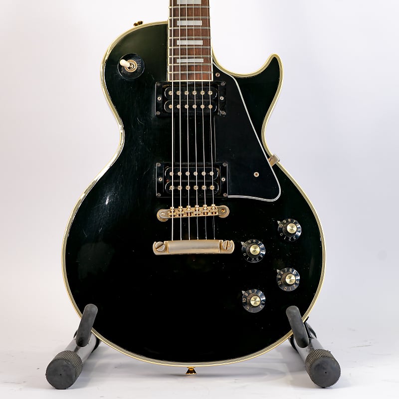 【希少最上位モデル】GRECO EG 1000 Les Paul custom Greco EG-1000 Black Les Paul Custom Electric Guitar Vintage