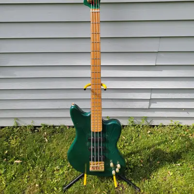 美品 メンテ済 GrassRoots JAGUAR BASS type Grass Roots By ESP Jaguar Bass 1995 Champagne Sparkle