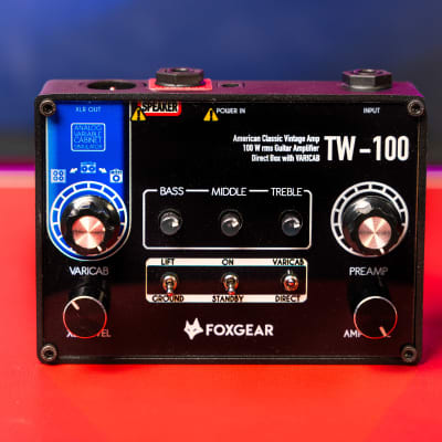 *NEW* Foxgear TW-100 100W American Classic Vintage Amp in Pedal for sale