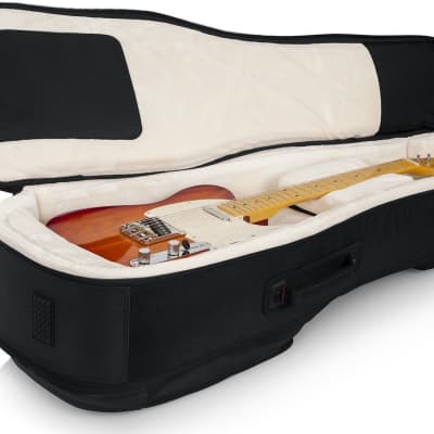 Gator G-PG ELEC 2X Pro-Go Series 2X Electric Guitar Bag with Micro Fleece Interior and Removable Backpack Straps image 2