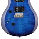 PRS SE Custom 24 Left-handed Electric Guitar - Faded Blue Burst
