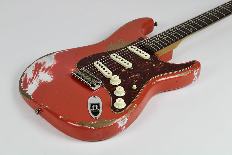 ギター FiestaRed Relic LaquerFinishStratocaster Fender Custom Shop '57 Stratocaster Heavy Relic Fiesta Red