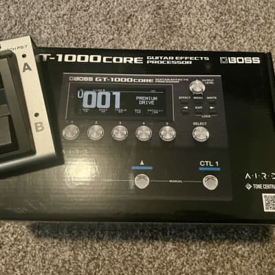 Boss GT1000 Core with FS-7 FSW