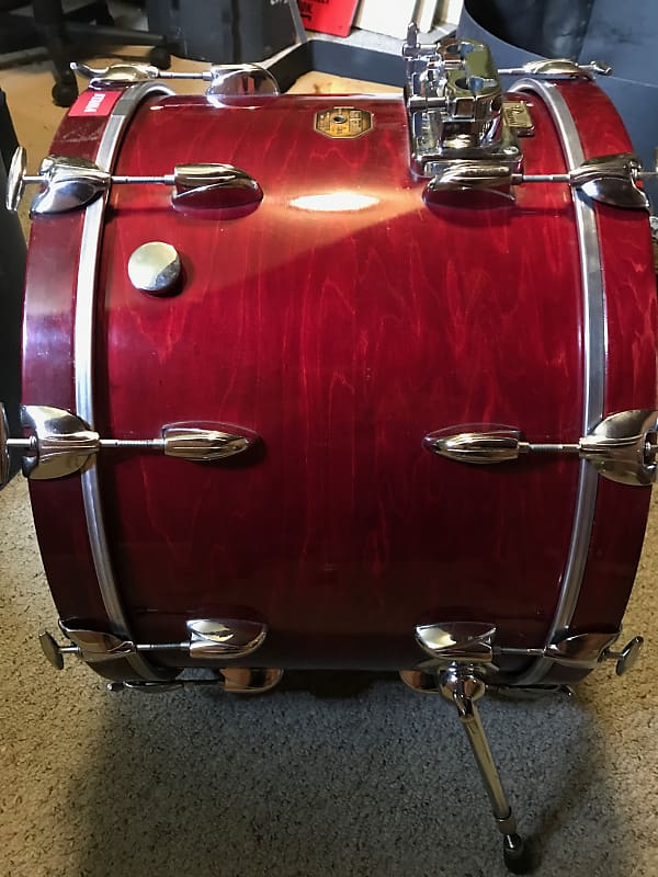Gretsch 20x14 1979 Maple Bass drum, rosewood finish 1979 Reverb