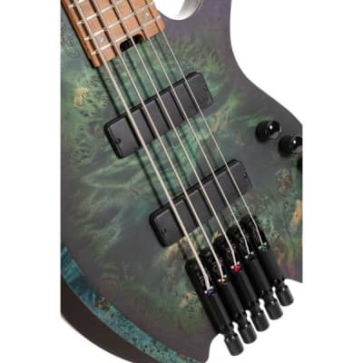 Cort Space 5 SDG | Artisan Series 5-String Bass Guitar, Star Dust Green. New with Full Warranty! image 21