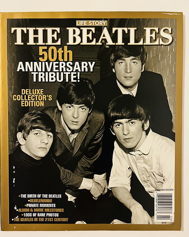 The Beatles 50th Anniversary Life Story Biography Magazine | Reverb