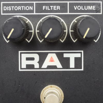 ProCo RAT Made in USA Silver Screw LM308N Distortion Guitar Effect Pedal 189509 image 3