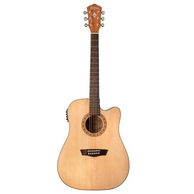 Washburn WD7SCE Harvest Dreadnought Acoustic Electric Guitar for sale