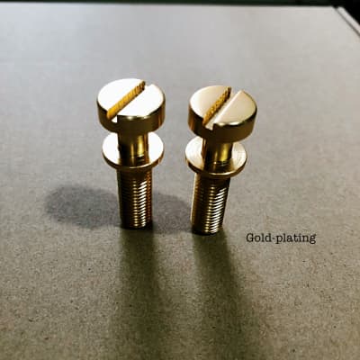 Gibson Brass Studs with  Aluminum Stop bar tail piece image 4