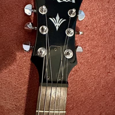 Aria Pro II - TA 65 (Semi Hollow - Sunburst) Electric Guitar 2009 - Two Tone image 4