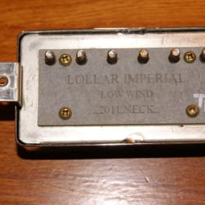 Lollar Imperial Low Wind Neck Pickup with Nickel Cover | Reverb