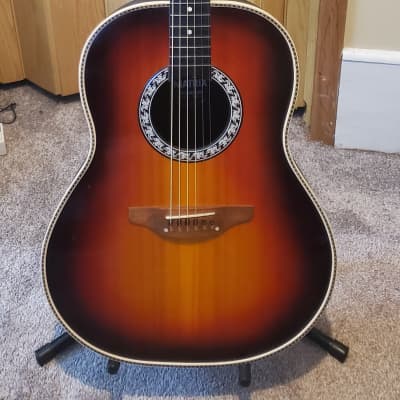 70's Ovation Matrix 1132-1 Sunburst Guitar USA | Reverb