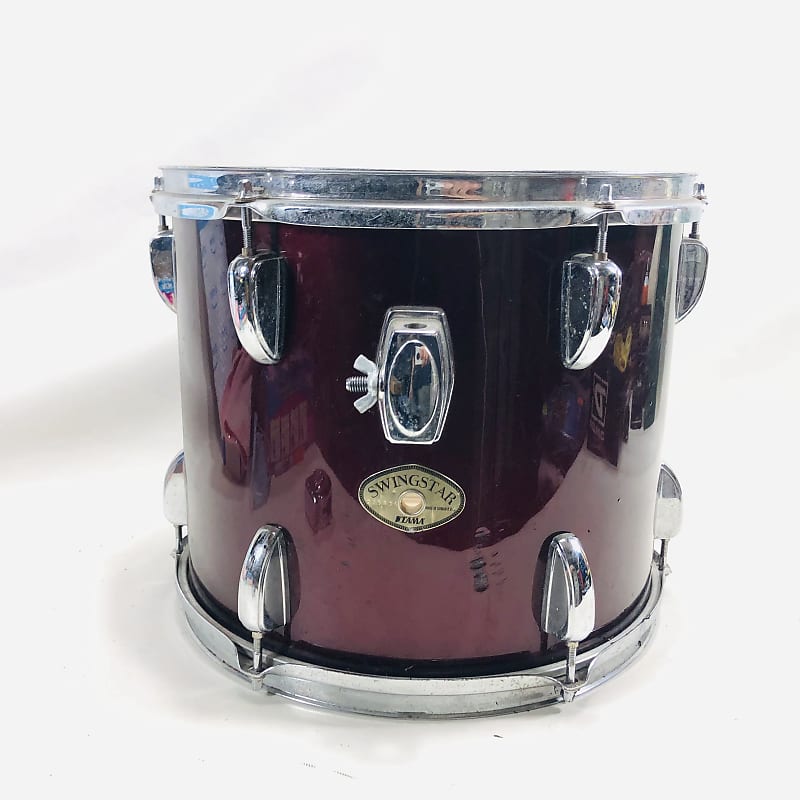TAMA❅॰ॱ　1113 Tama Stagestar 5-piece Complete Drum Set - Candy Red Sparkle
